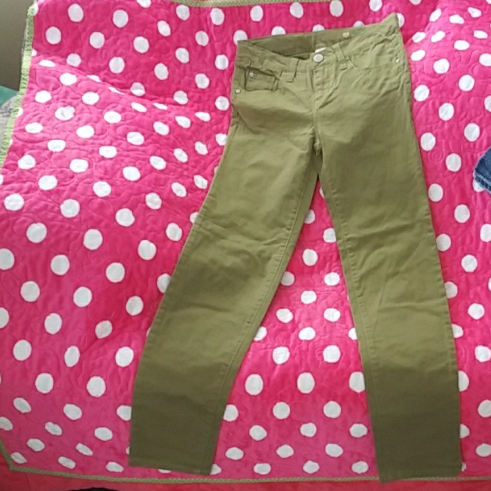 Celebrity Pink girls size 14 green pants